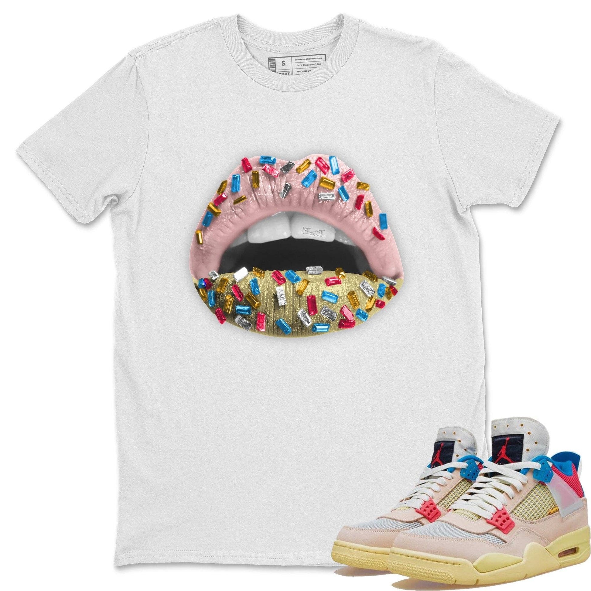 Jordan 4 Union Guava Ice Sneaker Match Tees Lips Jewel Sneaker Tees Jordan 4 Union Guava Ice Sneaker Release Tees Unisex Shirts