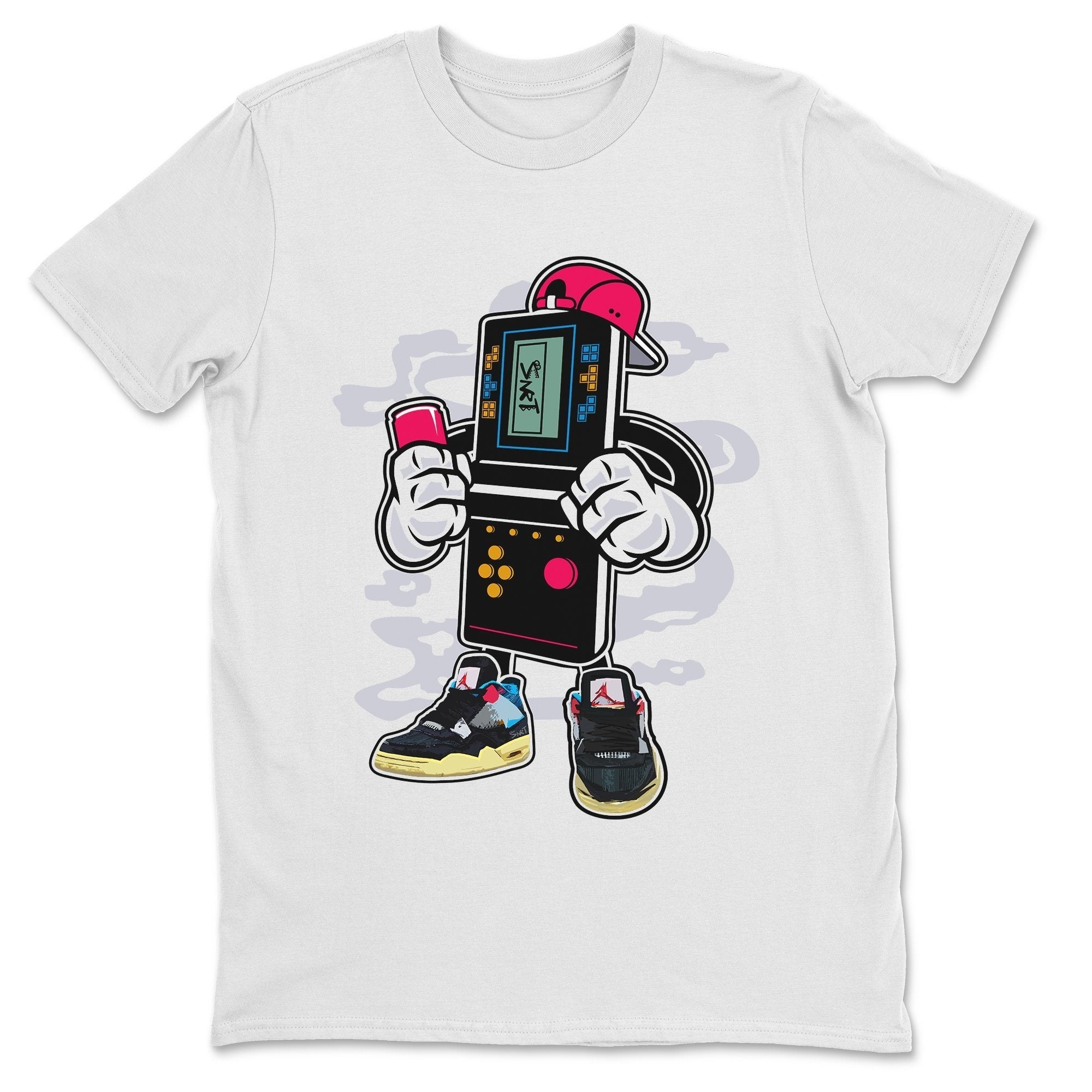 Jordan 4 Union Off Noir Sneaker Match Tees Game Boy Sneaker Tees Jordan 4 Union Off Noir Sneaker Release Tees Unisex Shirts