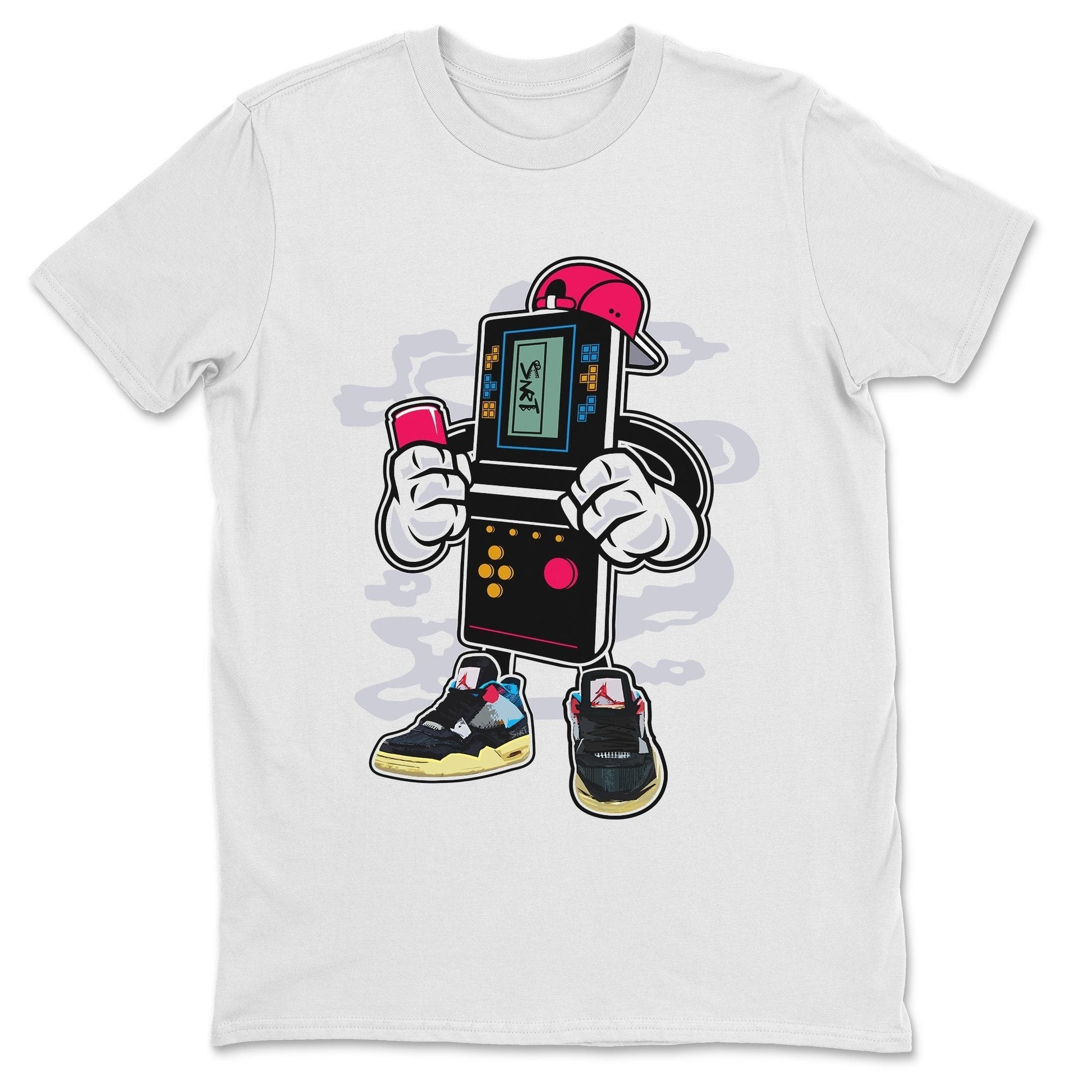 Jordan 4 Union Off Noir Sneaker Match Tees Game Boy Sneaker Tees Jordan 4 Union Off Noir Sneaker Release Tees Unisex Shirts