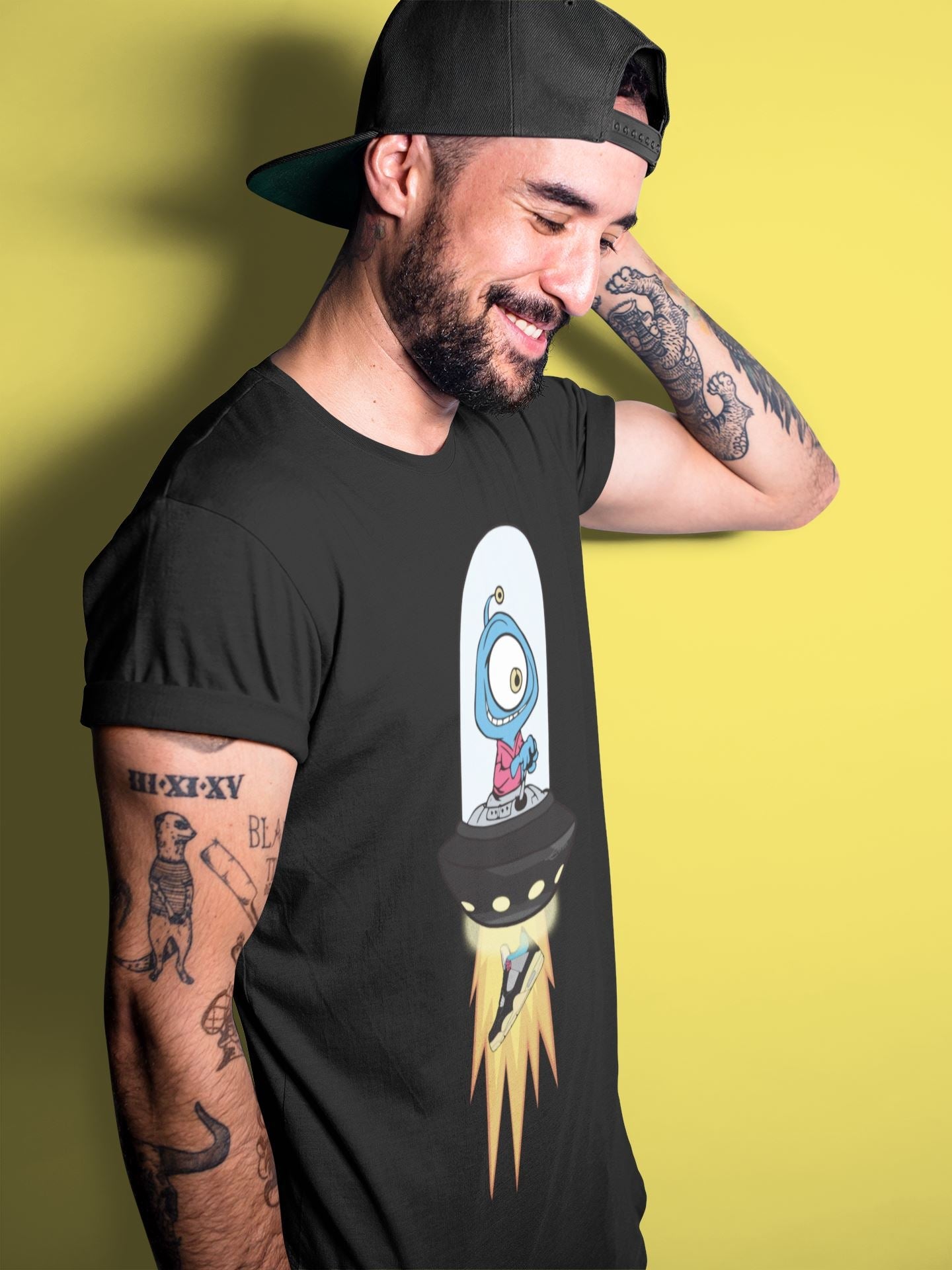 Jordan 4 Union Off Noir Sneaker Match Tees Alien Sneaker Tees Jordan 4 Union Off Noir Sneaker Release Tees Unisex Shirts