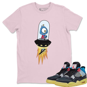 Jordan 4 Union Off Noir Sneaker Match Tees Alien Sneaker Tees Jordan 4 Union Off Noir Sneaker Release Tees Unisex Shirts