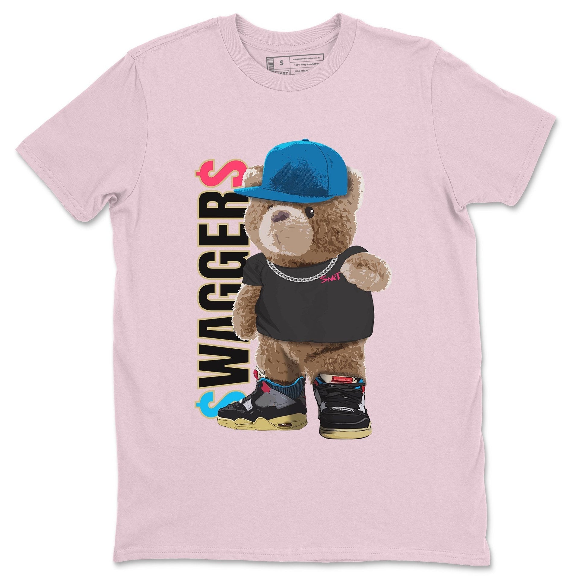Jordan 4 Union Off Noir Sneaker Match Tees Bear Swaggers Sneaker Tees Jordan 4 Union Off Noir Sneaker Release Tees Unisex Shirts