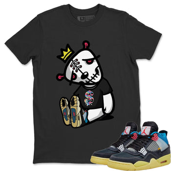 Jordan 4 Union Off Noir Sneaker Match Tees Dead Dolls Sneaker Tees Jordan 4 Union Off Noir Sneaker Release Tees Unisex Shirts