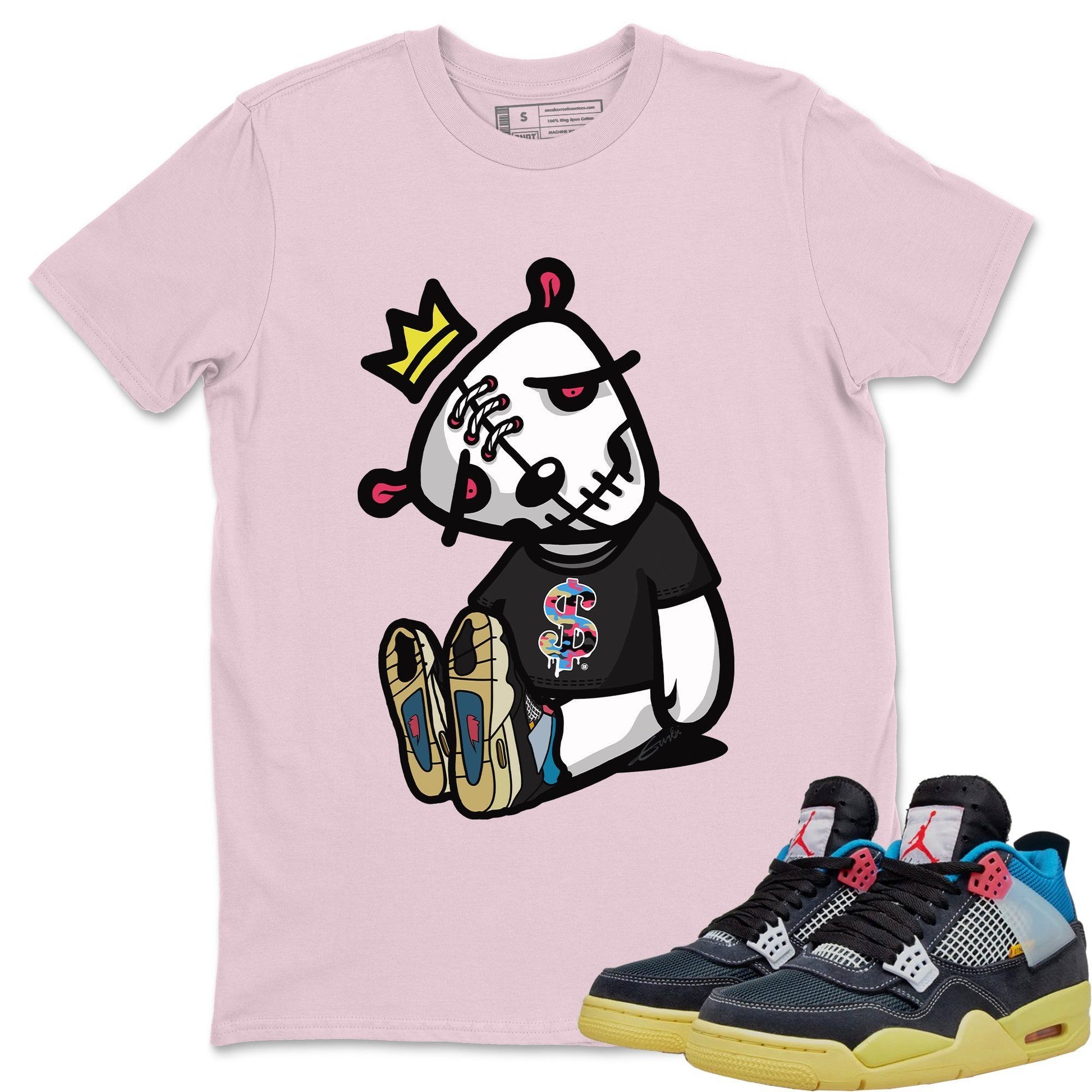 Jordan 4 Union Off Noir Sneaker Match Tees Dead Dolls Sneaker Tees Jordan 4 Union Off Noir Sneaker Release Tees Unisex Shirts