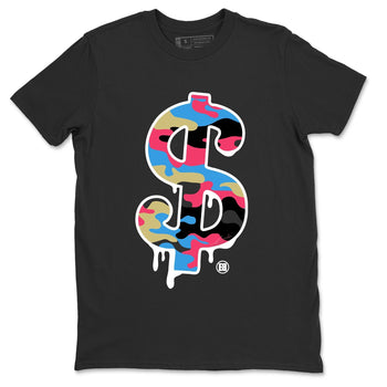 Jordan 4 Union Off Noir Sneaker Match Tees Dollar Camo Sneaker Tees Jordan 4 Union Off Noir Sneaker Release Tees Unisex Shirts