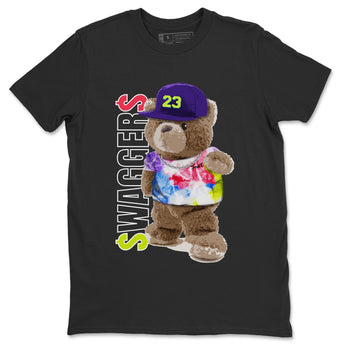 Jordan 5 Ghost Green Sneaker Match Tees Bear Swaggers Sneaker Tees Jordan 5 Ghost Green Sneaker Release Tees Unisex Shirts