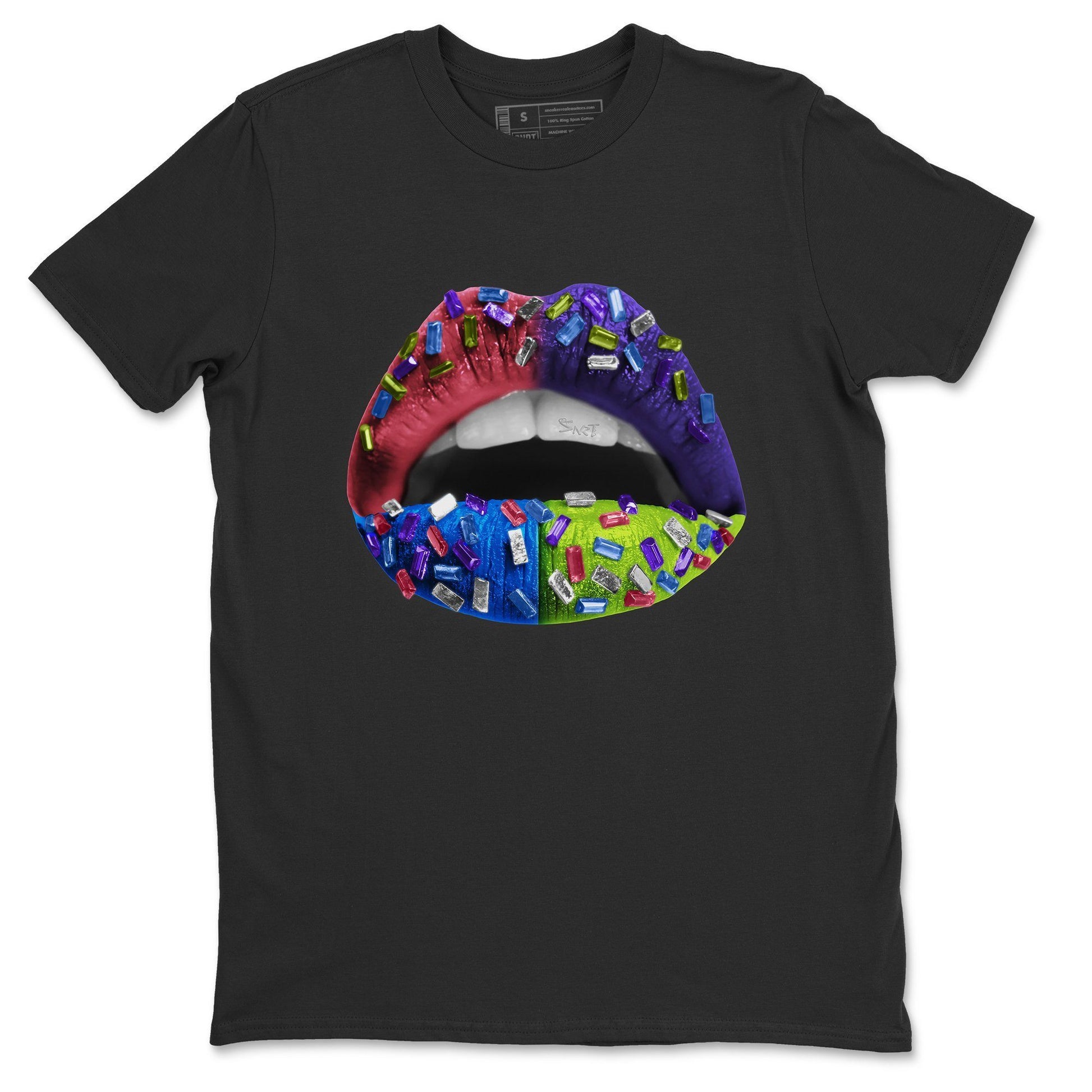 Jordan 5 Ghost Green Sneaker Match Tees Lips Jewel Sneaker Tees Jordan 5 Ghost Green Sneaker Release Tees Unisex Shirts