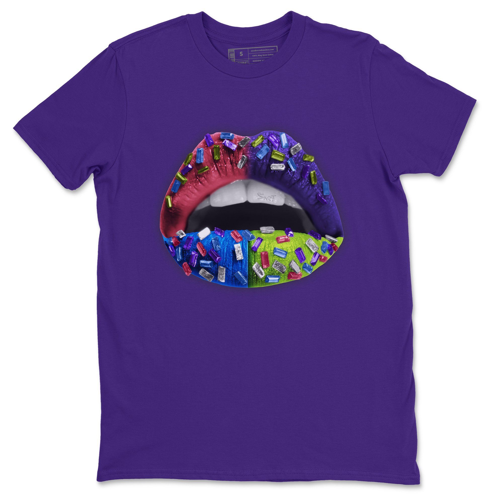 Jordan 5 Ghost Green Sneaker Match Tees Lips Jewel Sneaker Tees Jordan 5 Ghost Green Sneaker Release Tees Unisex Shirts