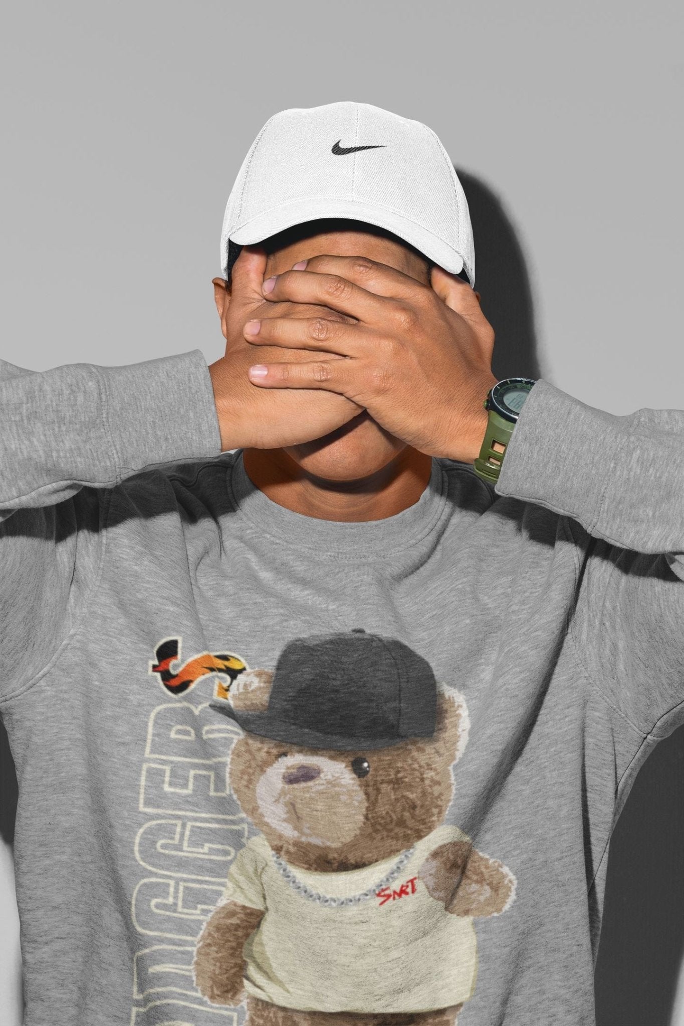 Jordan 5 OFF-WHITE Sail Sneaker Match Tees Bear Swaggers Sneaker Tees Jordan 5 OFF-WHITE Sail Sneaker Release Tees Unisex Shirts