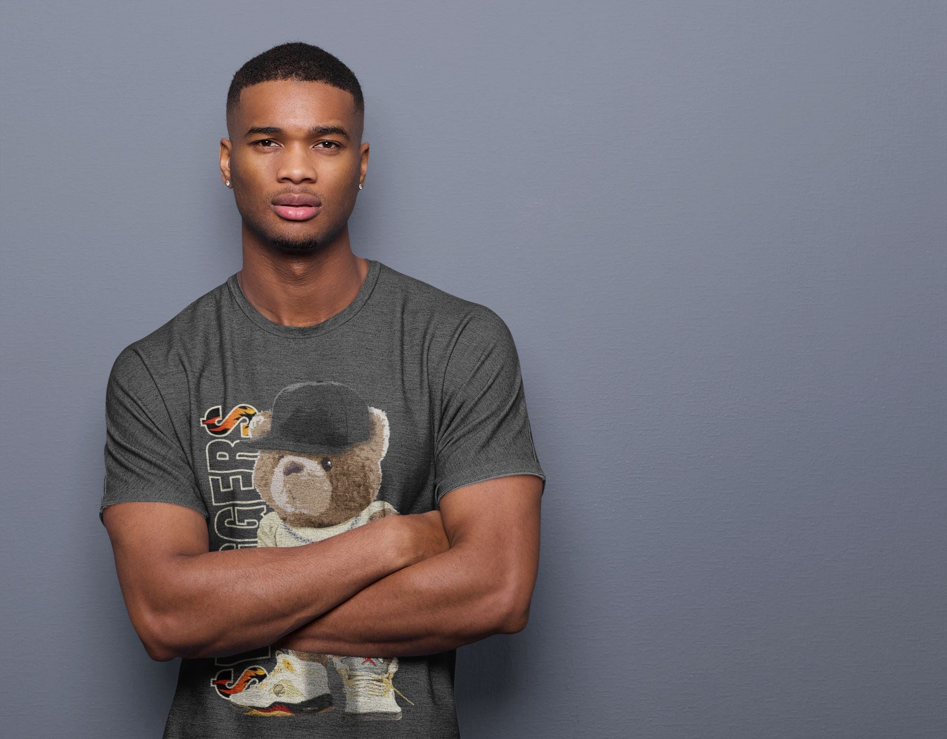Jordan 5 OFF-WHITE Sail Sneaker Match Tees Bear Swaggers Sneaker Tees Jordan 5 OFF-WHITE Sail Sneaker Release Tees Unisex Shirts