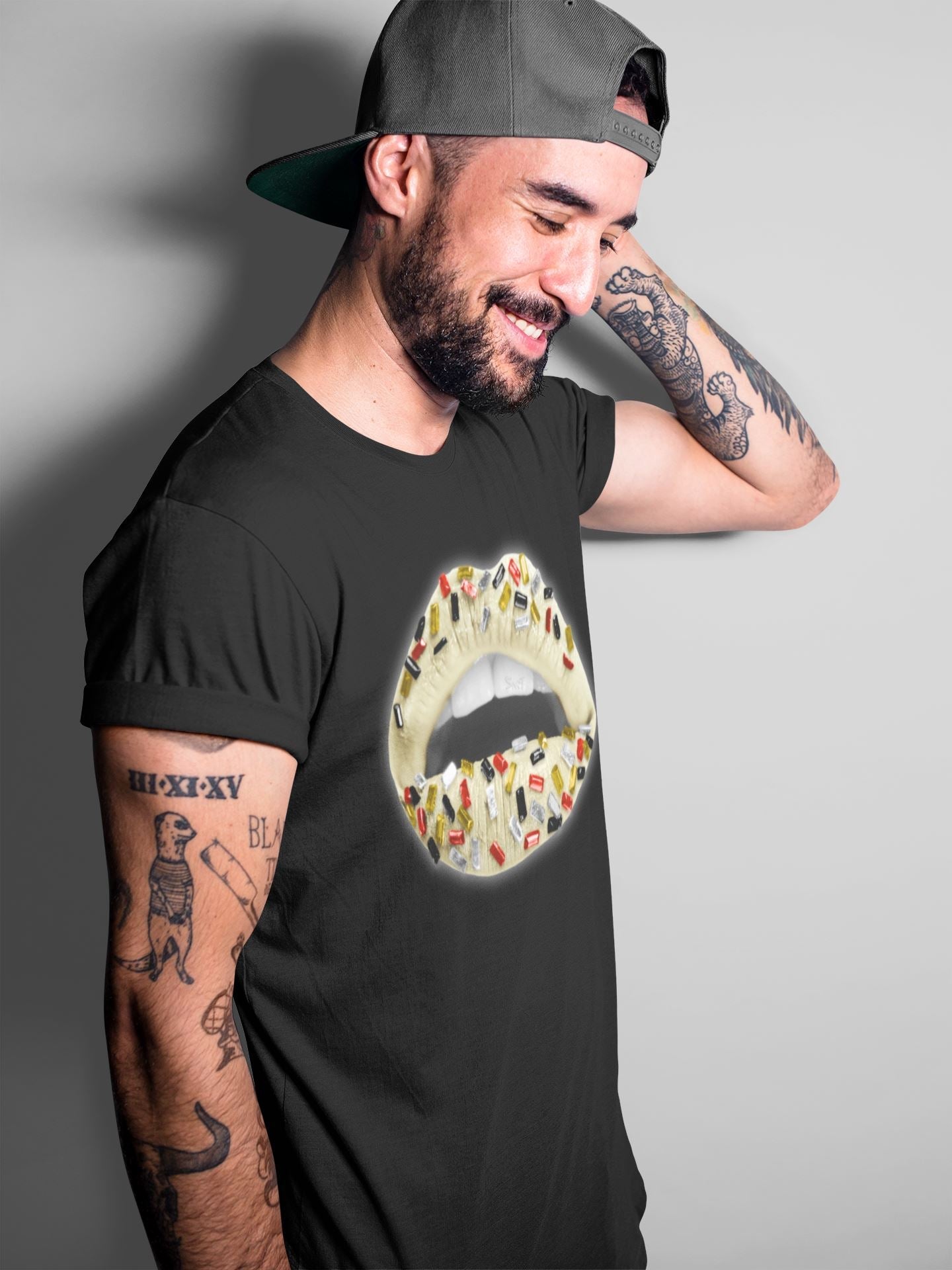 Jordan 5 OFF-WHITE Sail Sneaker Match Tees Lips Jewel Sneaker Tees Jordan 5 OFF-WHITE Sail Sneaker Release Tees Unisex Shirts