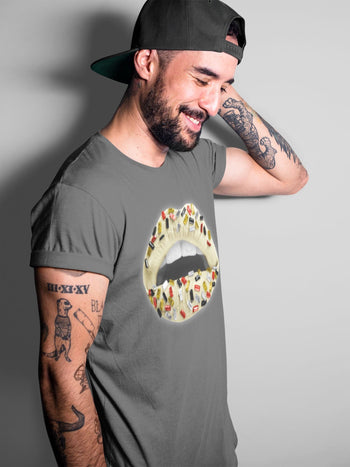 Jordan 5 OFF-WHITE Sail Sneaker Match Tees Lips Jewel Sneaker Tees Jordan 5 OFF-WHITE Sail Sneaker Release Tees Unisex Shirts