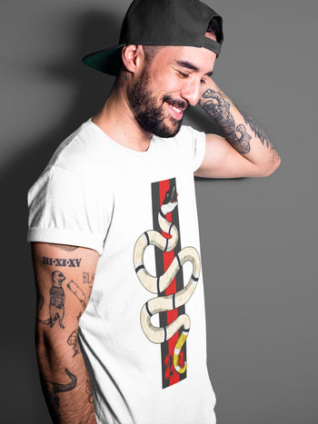 Jordan 5 OFF-WHITE Sail Sneaker Match Tees Snake Sneaker Tees Jordan 5 OFF-WHITE Sail Sneaker Release Tees Unisex Shirts