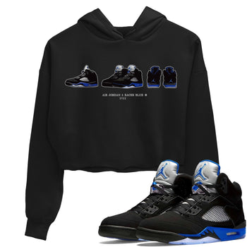 Jordan 5 Racer Blue Sneaker Match Tees Air Jordan 5 Prelude Sneaker Tees Jordan 5 Racer Blue Sneaker Release Tees Women's Shirts
