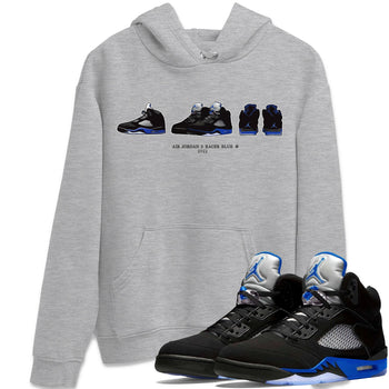 Jordan 5 Racer Blue Sneaker Match Tees Air Jordan 5 Prelude Sneaker Tees Jordan 5 Racer Blue Sneaker Release Tees Unisex Shirts