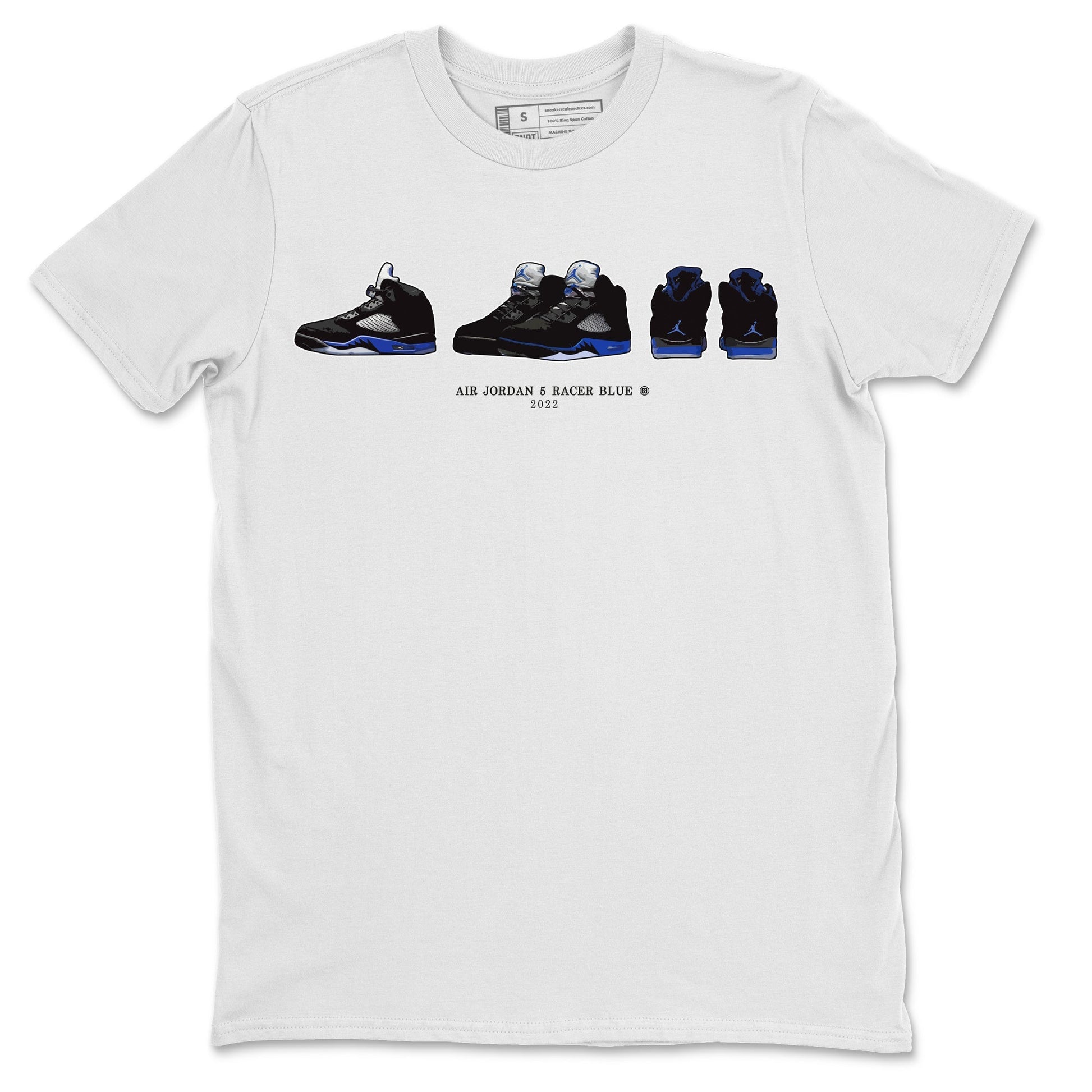 Jordan 5 Racer Blue Sneaker Match Tees Air Jordan 5 Prelude Sneaker Tees Jordan 5 Racer Blue Sneaker Release Tees Unisex Shirts