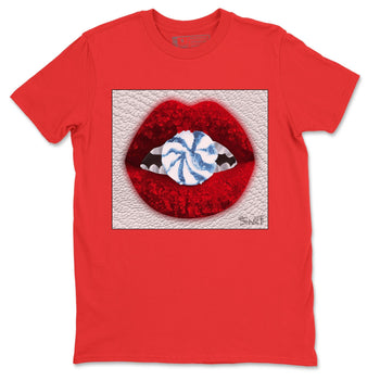 Jordan 5 Fire Red Sneaker Match Tees Lips Candy Sneaker Tees Jordan 5 Fire Red Sneaker Release Tees Unisex Shirts