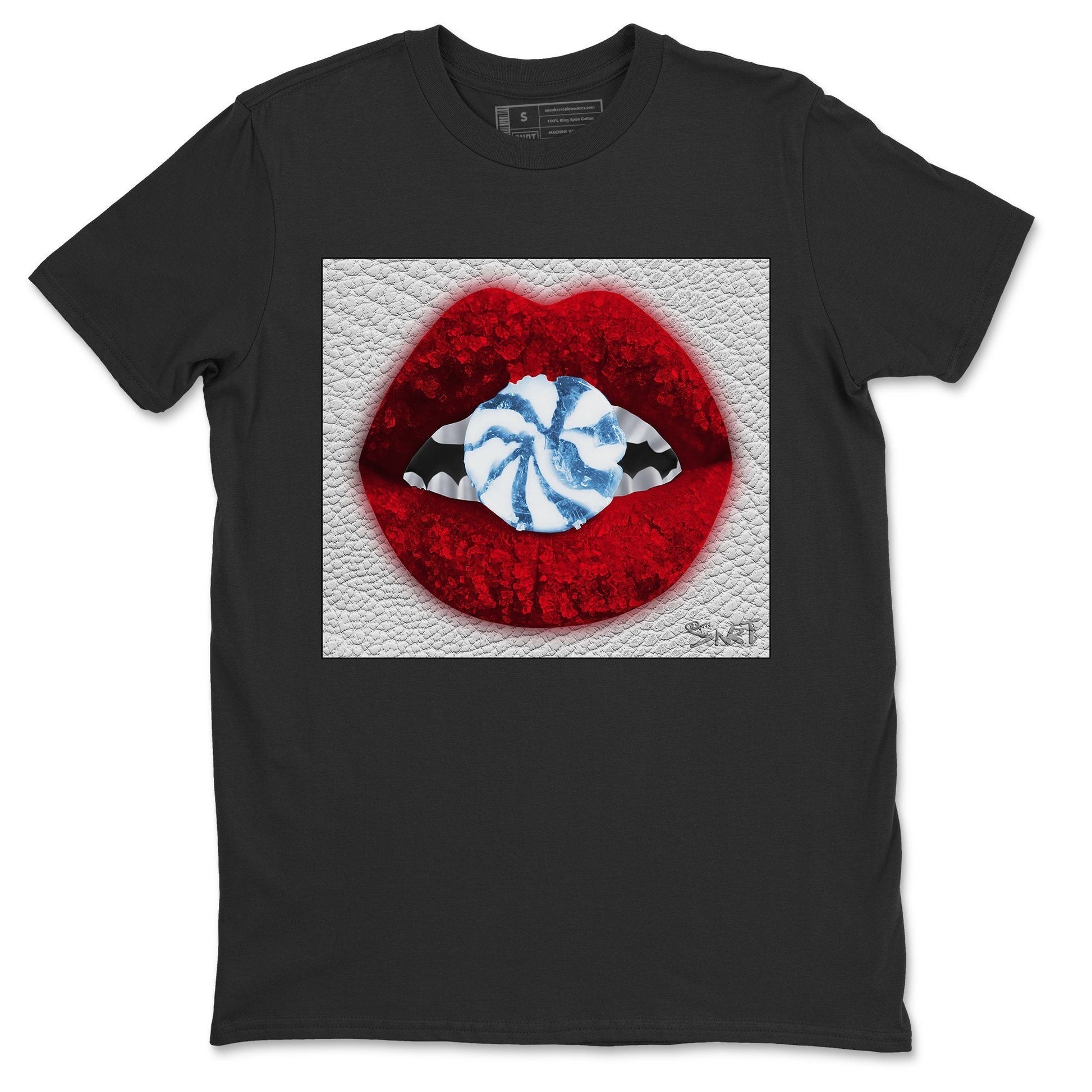 Jordan 5 Fire Red Sneaker Match Tees Lips Candy Sneaker Tees Jordan 5 Fire Red Sneaker Release Tees Unisex Shirts
