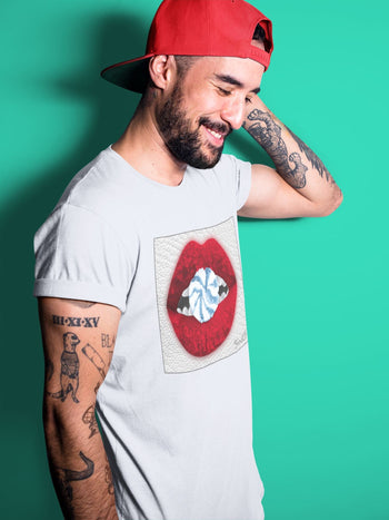 Jordan 5 Fire Red Sneaker Match Tees Lips Candy Sneaker Tees Jordan 5 Fire Red Sneaker Release Tees Unisex Shirts