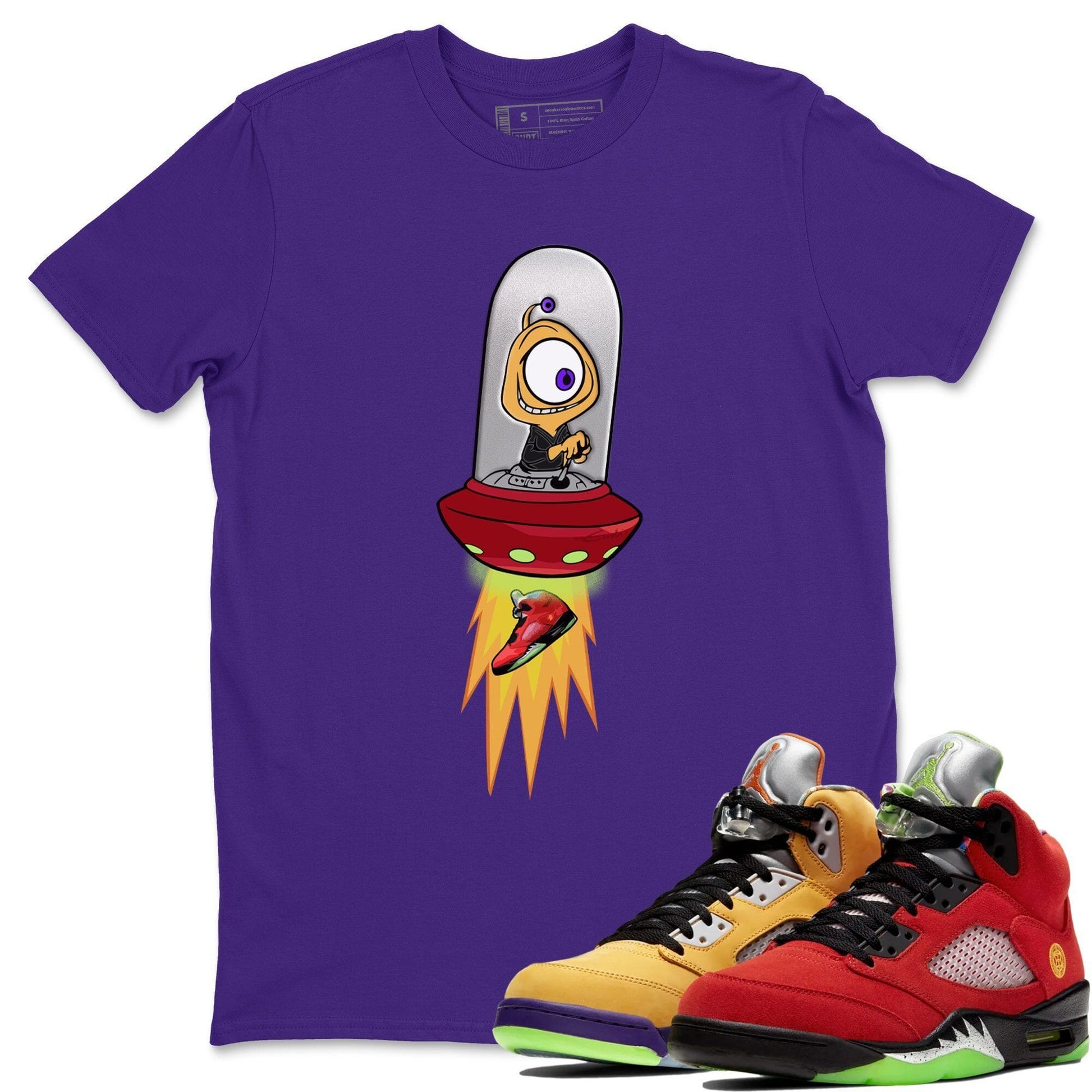 Jordan 5 What The Sneaker Match Tees Alien Sneaker Tees Jordan 5 What The Sneaker Release Tees Unisex Shirts