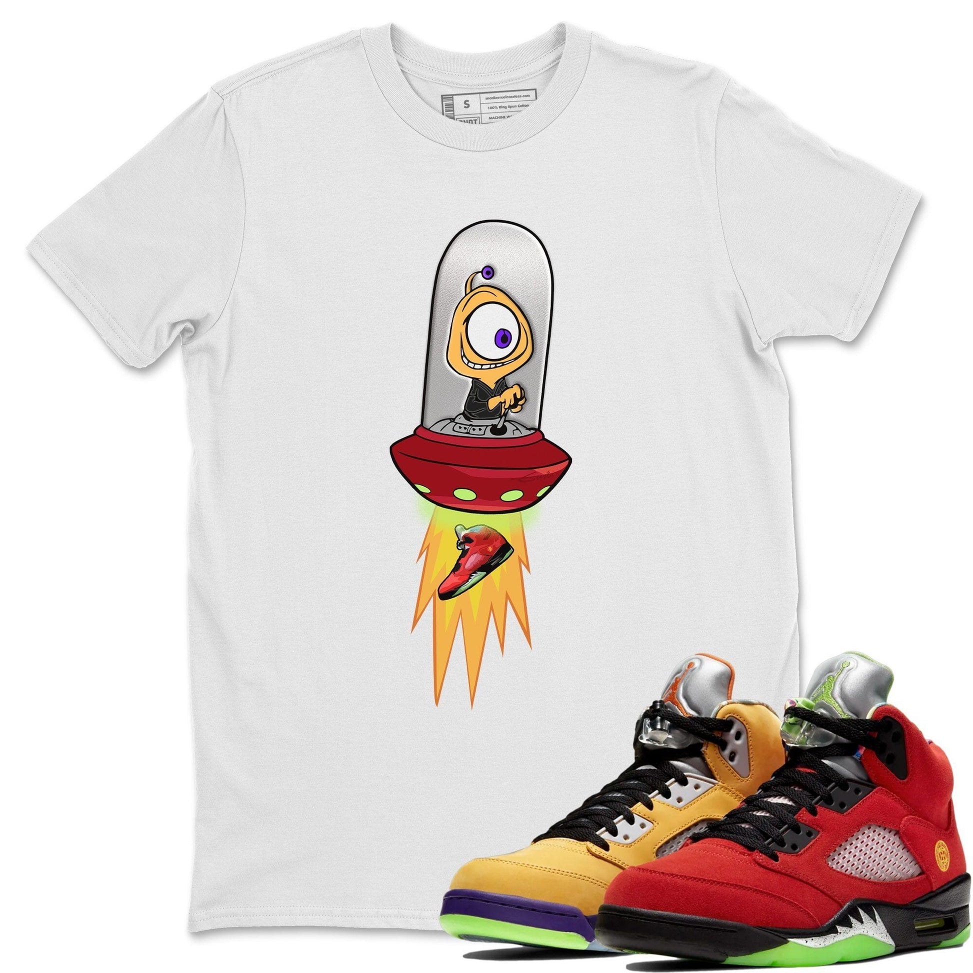Jordan 5 What The Sneaker Match Tees Alien Sneaker Tees Jordan 5 What The Sneaker Release Tees Unisex Shirts