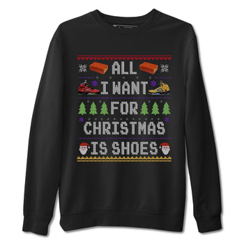 Jordan 5 What The Sneaker Match Tees All i want for christmas is shoes Sneaker Tees Jordan 5 What The Sneaker Release Tees Unisex Shirts