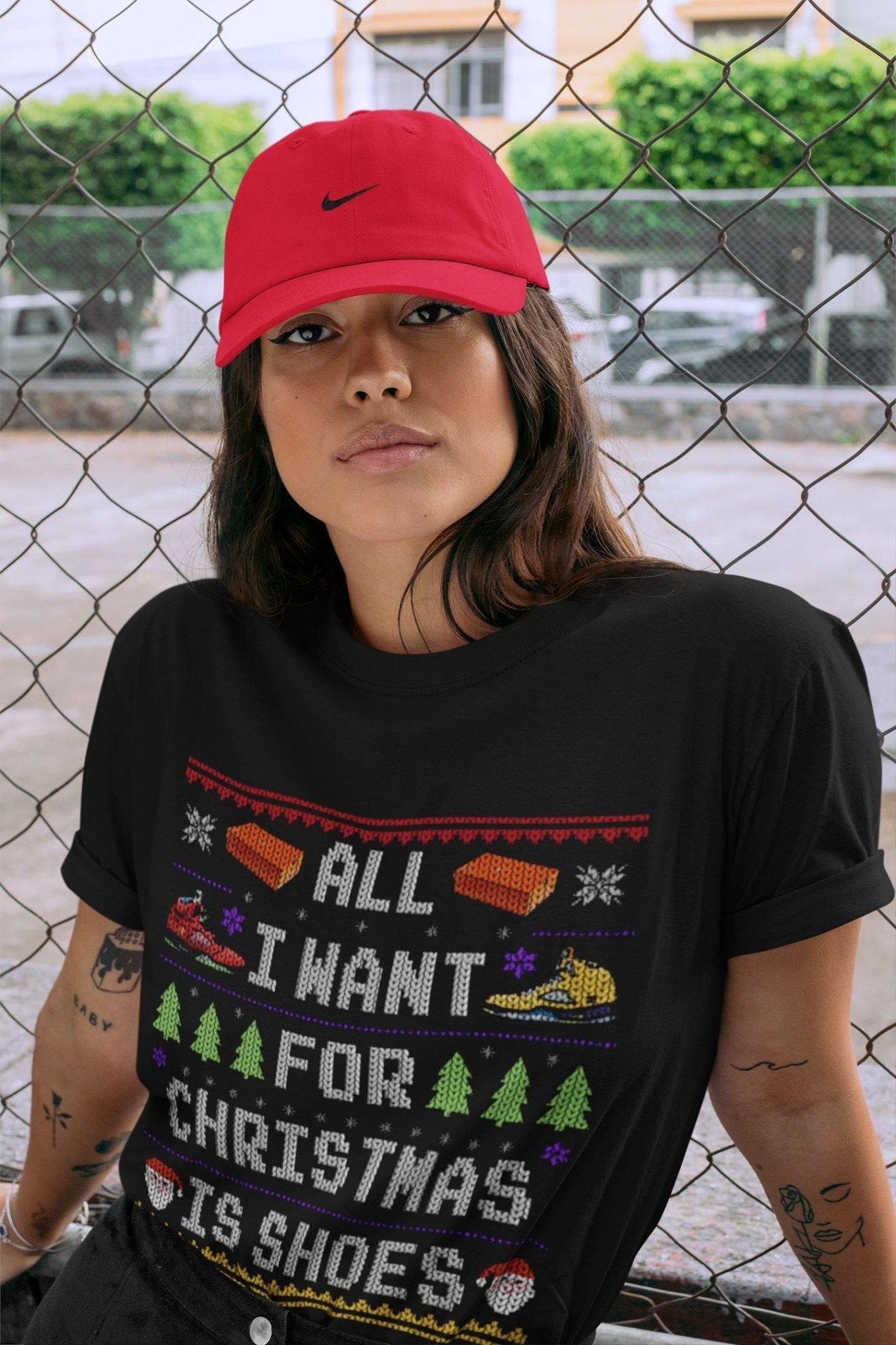Jordan 5 What The Sneaker Match Tees All i want for christmas is shoes Sneaker Tees Jordan 5 What The Sneaker Release Tees Unisex Shirts