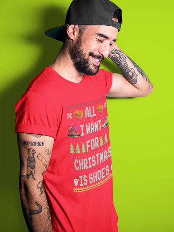 Jordan 5 What The Sneaker Match Tees All i want for christmas is shoes Sneaker Tees Jordan 5 What The Sneaker Release Tees Unisex Shirts