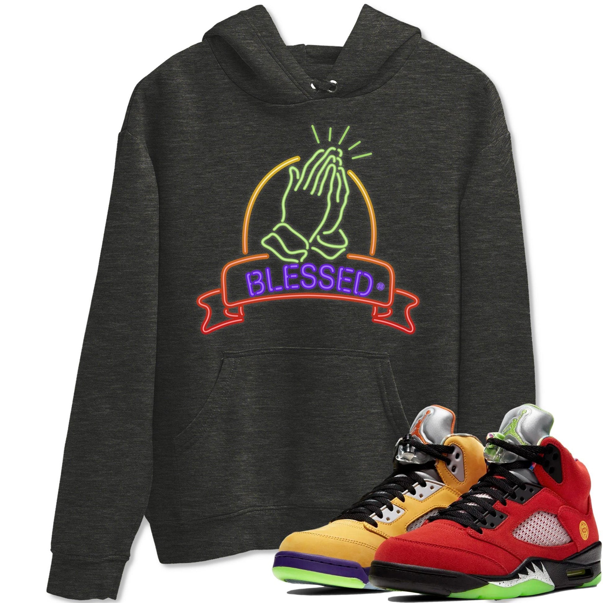Jordan 5 What The Sneaker Match Tees Blessed Sneaker Tees Jordan 5 What The Sneaker Release Tees Unisex Shirts