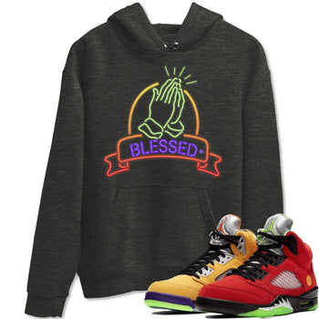 Jordan 5 What The Sneaker Match Tees Blessed Sneaker Tees Jordan 5 What The Sneaker Release Tees Unisex Shirts