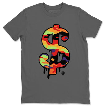 Jordan 5 What The Sneaker Match Tees Dollar Camo Sneaker Tees Jordan 5 What The Sneaker Release Tees Unisex Shirts