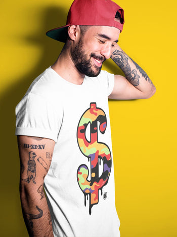 Jordan 5 What The Sneaker Match Tees Dollar Camo Sneaker Tees Jordan 5 What The Sneaker Release Tees Unisex Shirts