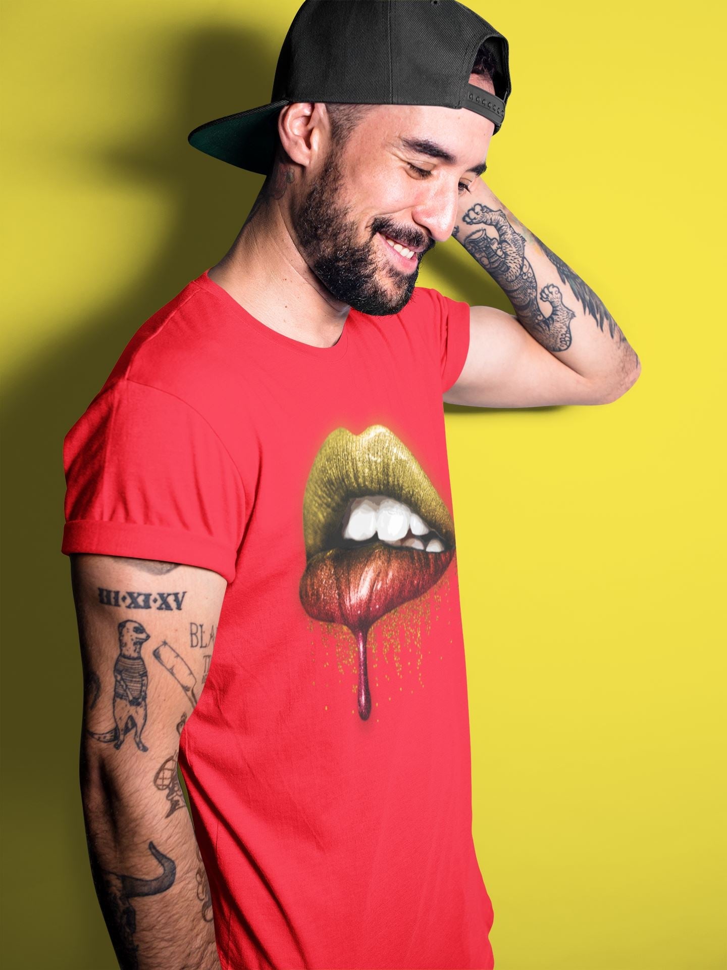 Jordan 5 What The Sneaker Match Tees Dripping Lips Sneaker Tees Jordan 5 What The Sneaker Release Tees Unisex Shirts