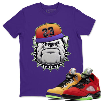 Jordan 5 What The Sneaker Match Tees English Bulldog Sneaker Tees Jordan 5 What The Sneaker Release Tees Unisex Shirts