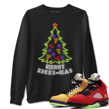 Jordan 5 What The Sneaker Match Tees Kickmas Sneaker Tees Jordan 5 What The Sneaker Release Tees Unisex Shirts
