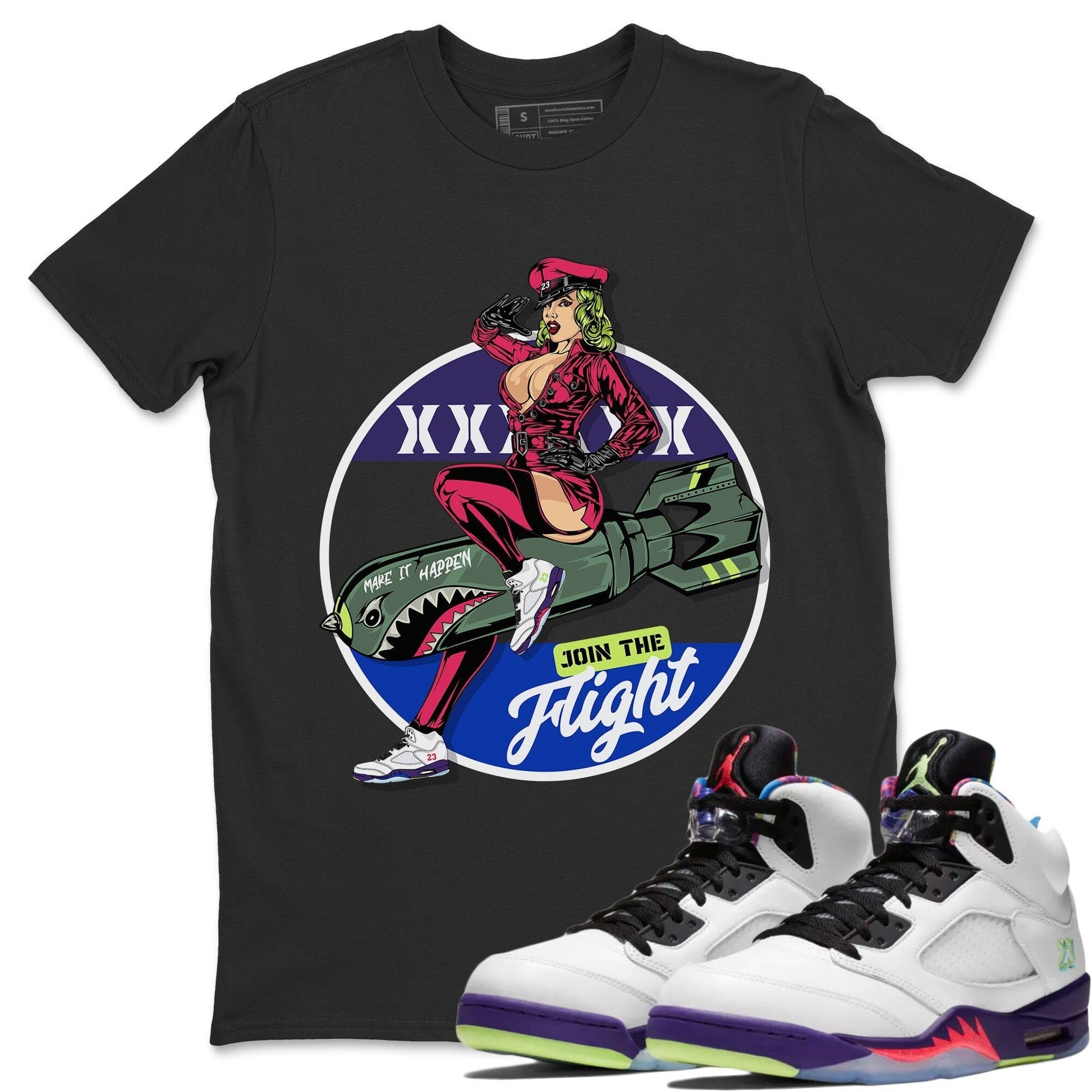 Jordan 5 Ghost Green Sneaker Match Tees Pin Up Girl Sneaker Tees Jordan 5 Ghost Green Sneaker Release Tees Unisex Shirts