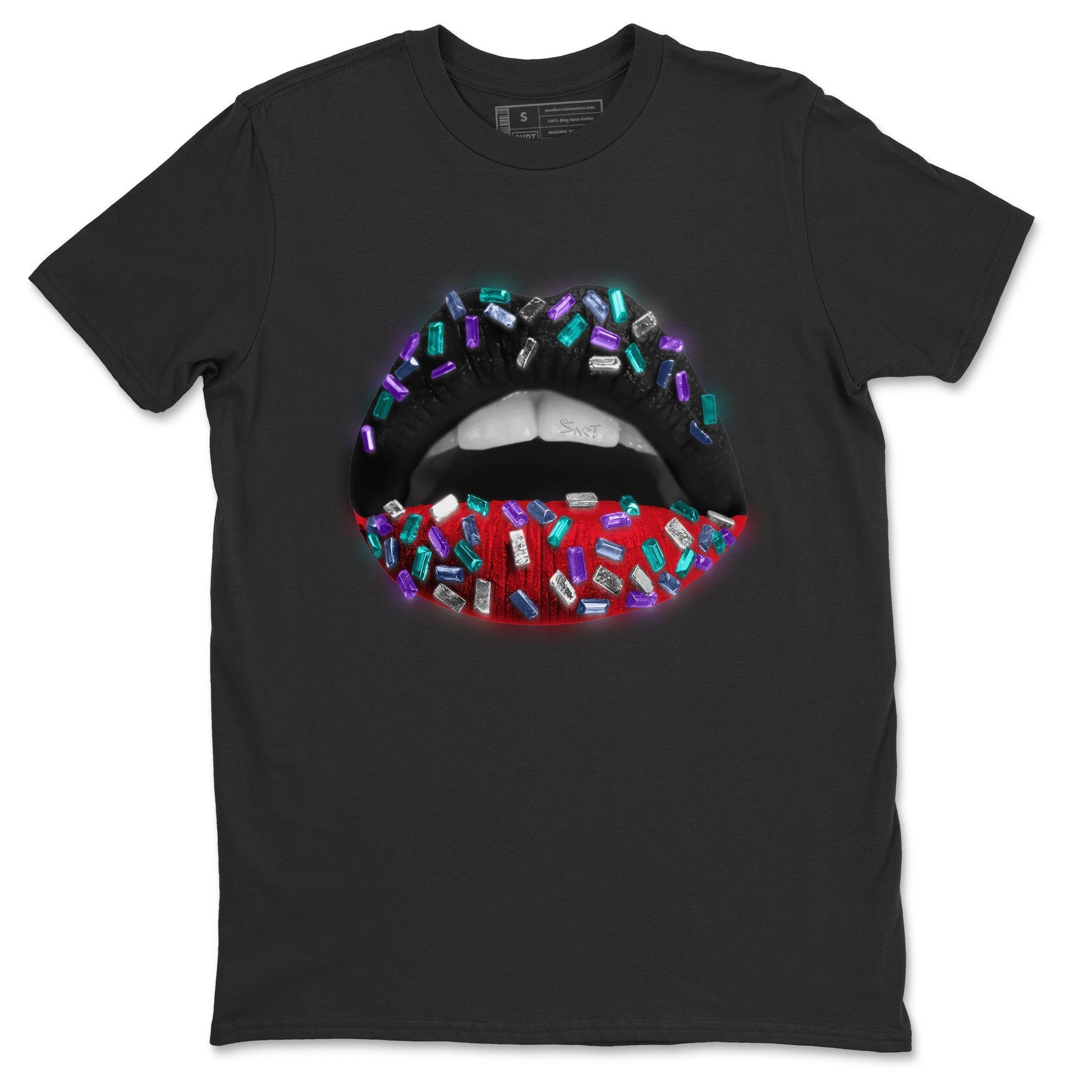 Jordan 5 Top 3 Sneaker Match Tees Lips Jewel Sneaker Tees Jordan 5 Top 3 Sneaker Release Tees Unisex Shirts