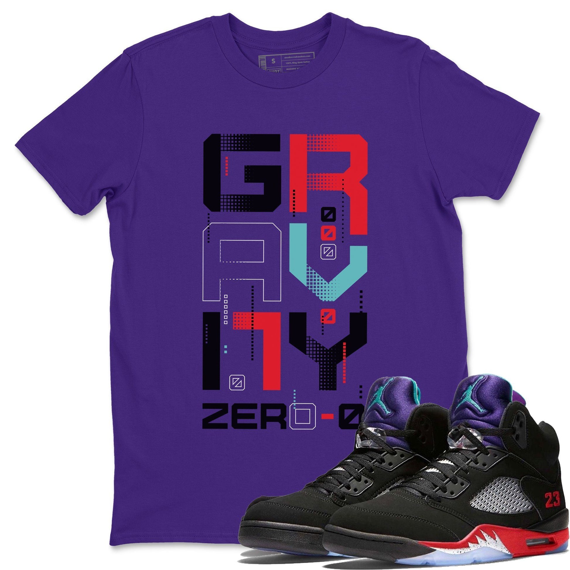 Jordan 5 Top 3 Sneaker Match Tees Zero Gravity Sneaker Tees Jordan 5 Top 3 Sneaker Release Tees Unisex Shirts