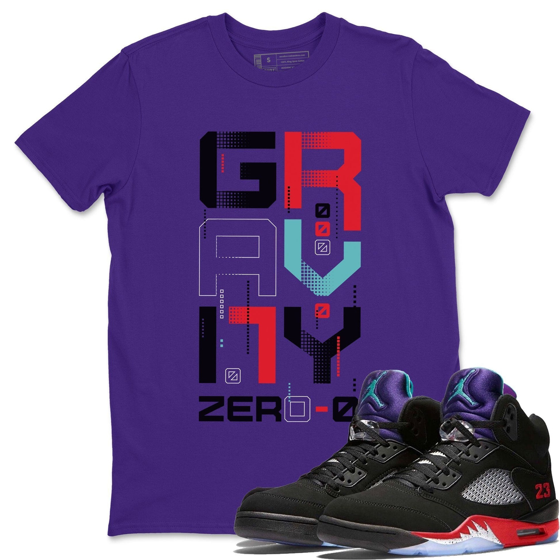 Jordan 5 Top 3 Sneaker Match Tees Zero Gravity Sneaker Tees Jordan 5 Top 3 Sneaker Release Tees Unisex Shirts
