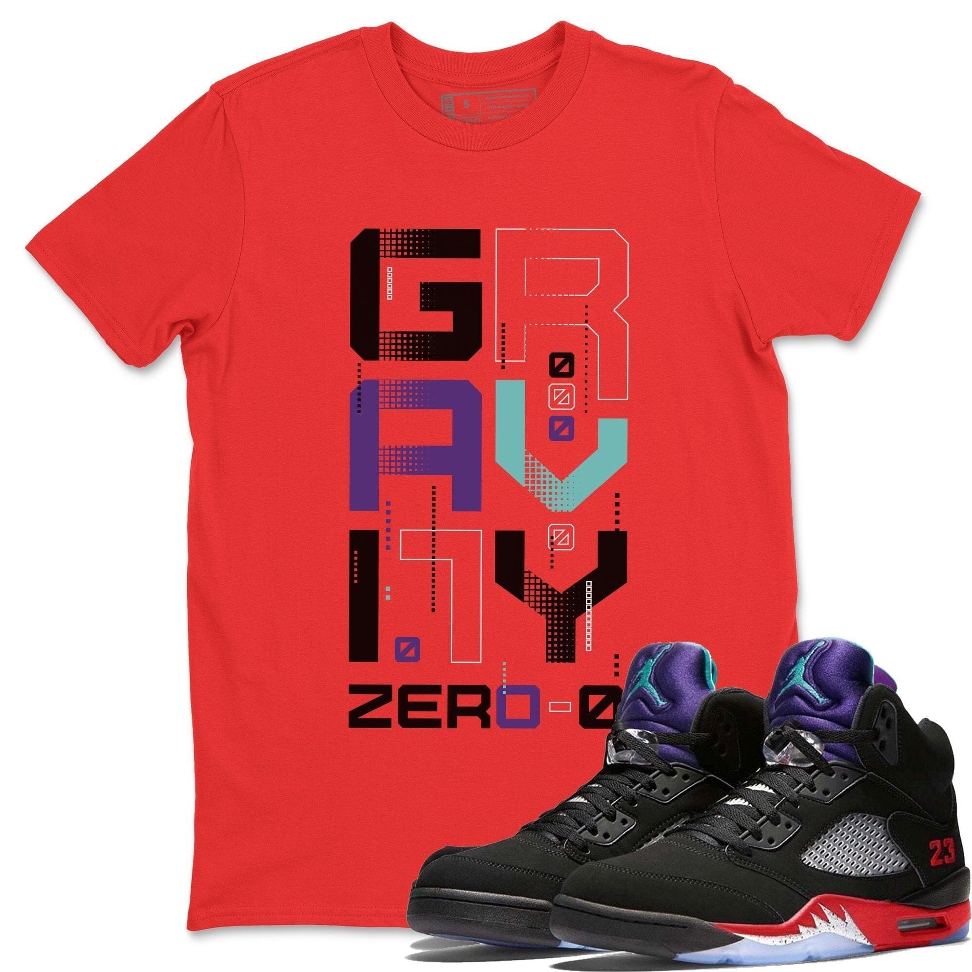 Jordan 5 Top 3 Sneaker Match Tees Zero Gravity Sneaker Tees Jordan 5 Top 3 Sneaker Release Tees Unisex Shirts
