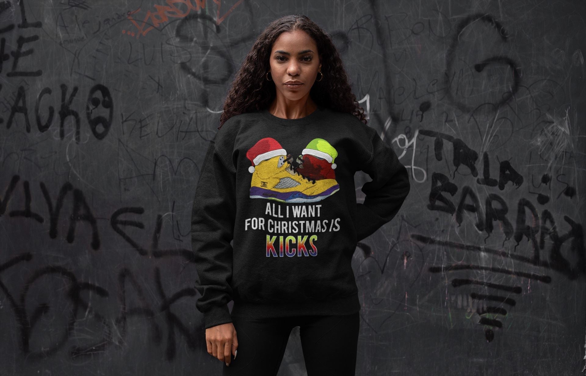 Jordan 5 What The Sneaker Match Tees All I Want For Christmas Is Kicks Sneaker Tees Jordan 5 What The Sneaker Release Tees Unisex Shirts