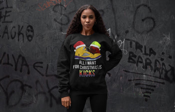 Jordan 5 What The Sneaker Match Tees All I Want For Christmas Is Kicks Sneaker Tees Jordan 5 What The Sneaker Release Tees Unisex Shirts