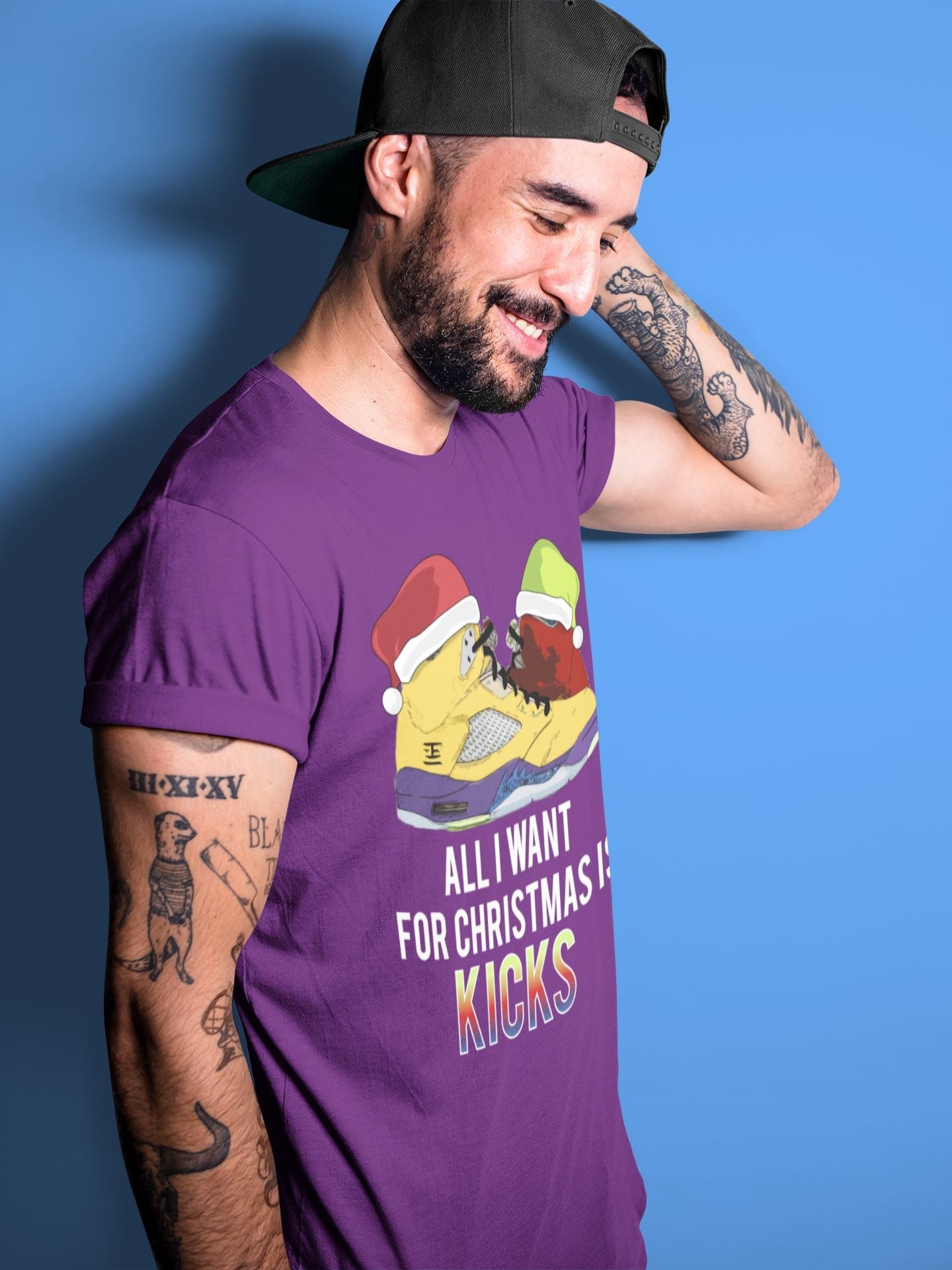 Jordan 5 What The Sneaker Match Tees All I Want For Christmas Is Kicks Sneaker Tees Jordan 5 What The Sneaker Release Tees Unisex Shirts