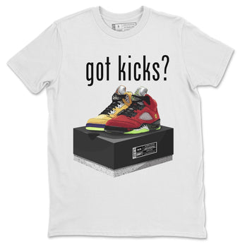 Jordan 5 What The Sneaker Match Tees Got Kicks Sneaker Tees Jordan 5 What The Sneaker Release Tees Unisex Shirts