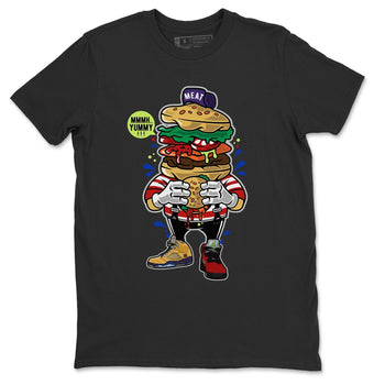 Jordan 5 What The Sneaker Match Tees I Like Burger Sneaker Tees Jordan 5 What The Sneaker Release Tees Unisex Shirts