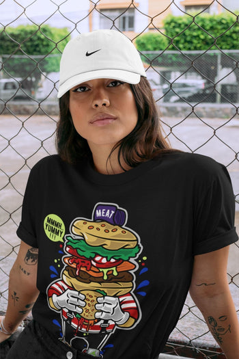 Jordan 5 What The Sneaker Match Tees I Like Burger Sneaker Tees Jordan 5 What The Sneaker Release Tees Unisex Shirts