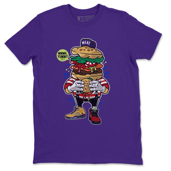 Jordan 5 What The Sneaker Match Tees I Like Burger Sneaker Tees Jordan 5 What The Sneaker Release Tees Unisex Shirts