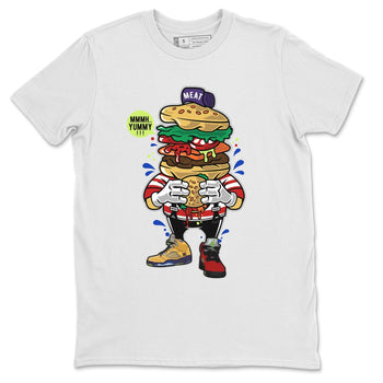 Jordan 5 What The Sneaker Match Tees I Like Burger Sneaker Tees Jordan 5 What The Sneaker Release Tees Unisex Shirts