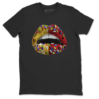 Jordan 5 What The Sneaker Match Tees Lips Jewel Sneaker Tees Jordan 5 What The Sneaker Release Tees Unisex Shirts