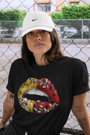 Jordan 5 What The Sneaker Match Tees Lips Jewel Sneaker Tees Jordan 5 What The Sneaker Release Tees Unisex Shirts